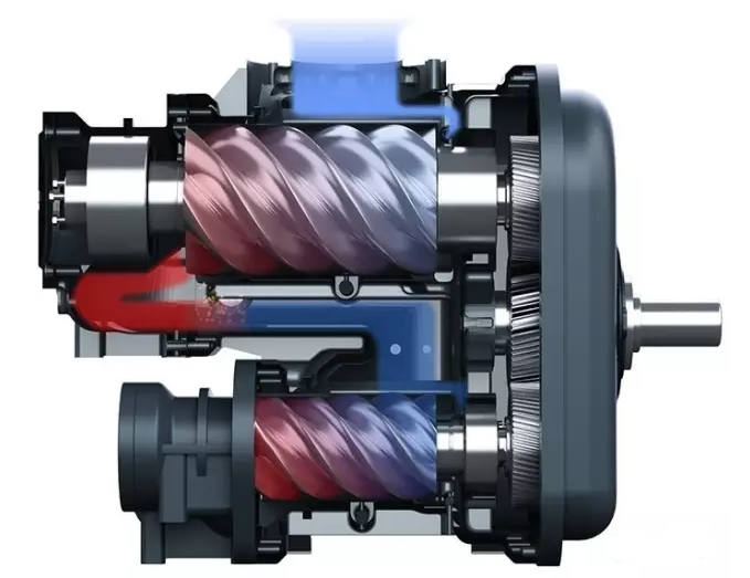 復(fù)盛這款兩級壓縮空壓機(jī)為何這么牛